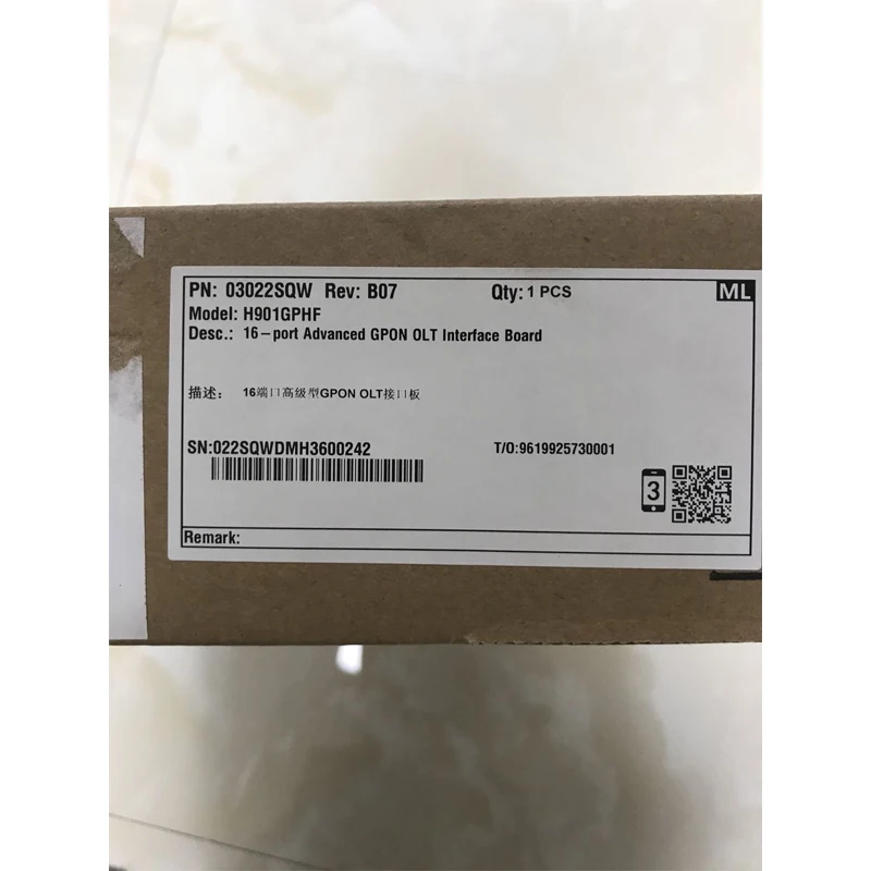 16 портов GPON плата GPHF с C + SFP модули OLT интерфейсная для HuaWei MA5800 16prot бизнес