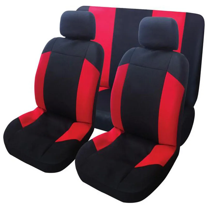 

6PCS Mesh Fabric Auto Interior Accessories Classic Design Styling Car Seat Covers Universal Car-cases Protector