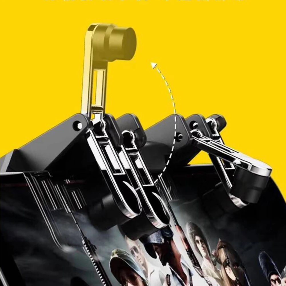 Универсальный игровой контроллер для телефона AK66, рукоятка, 6 триггеров для PUBG, универсальный игровой контроллер для телефона