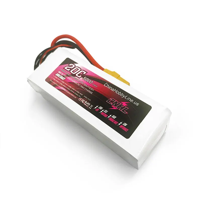 CNHL 5000 mAh 6 S 22 2 V 20C Lipo батарея|Детали и аксессуары| |