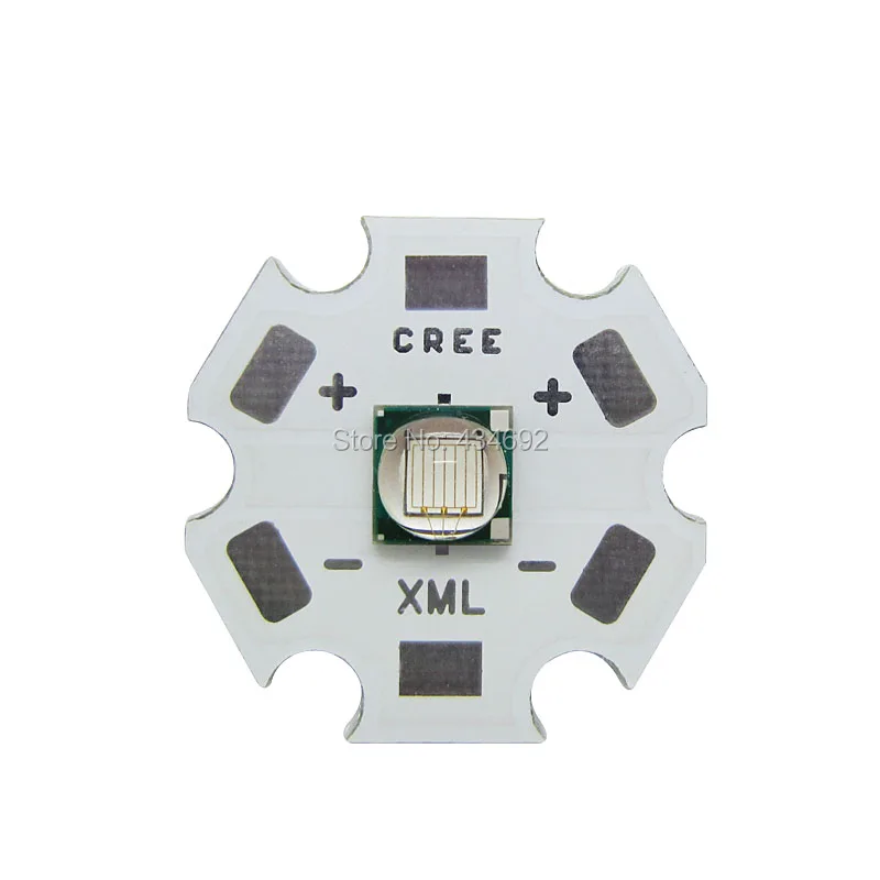 Kiwi light ing Epileds 10 Вт XML XM-L T6 светодиодная эмиттерная лампа голубосветильник цвета 3 2