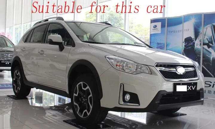 Автомобильные аксессуары для Subaru XV GP 2013-2017 хромированный задний отражатель из