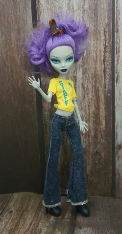 1 picture color ; оригинальные детские аксессуары для куклы bjd; американский подарок для девочек; костюм; Повседневное платье для кукол Monster High; 1/6 - Цвет: 1 picture color