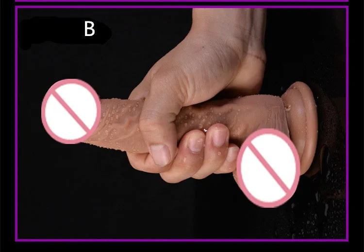 6 Size Skin Feeling Realistic Dildo Super Soft Real Penis with Suction Cup Dick Female Masturbation Adult Sex Toys for Woman | Красота и