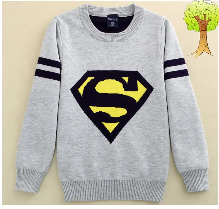 Детские свитера 2020 зимний двухслойный утепленный пуловер для мальчиков и