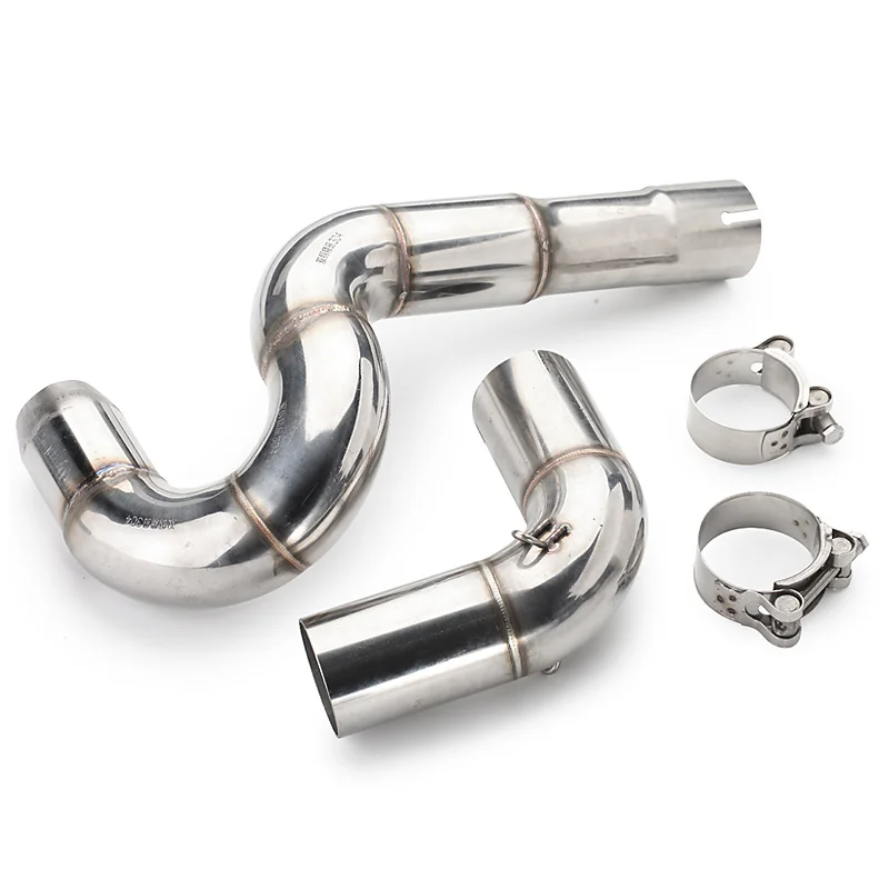 TRK502 Mid Link Pipe Full Syste для Benelli trk 502 мотоцикл выхлопной лазерная маркировка