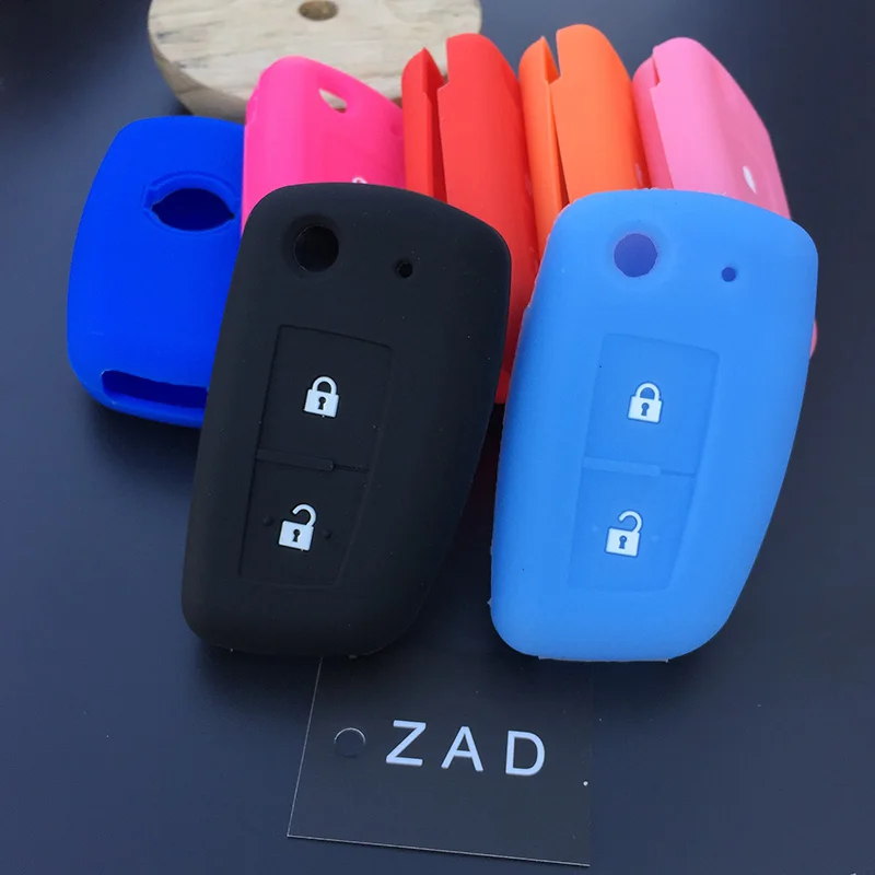 Силиконовый чехол для автомобильного ключа с 2 кнопками Nissan Qashqai J11 X trail Murano MAXIMA
