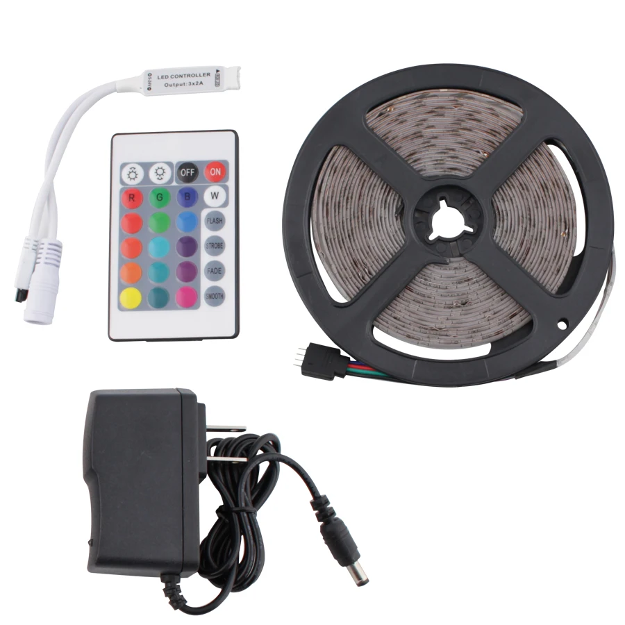 Светодиодная лента 12 В RGB 2835 60 светодиодов/м 5 м|Светодиодные ленты| |