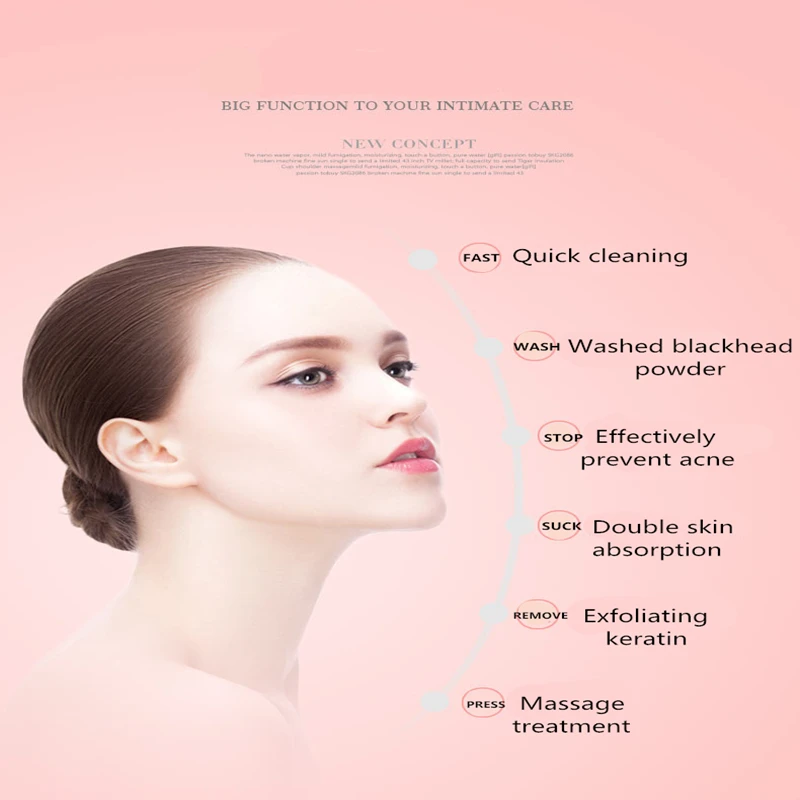 MIQMI электронный перезаряжаемый звуковой глубокий пор Очищающая щетка для