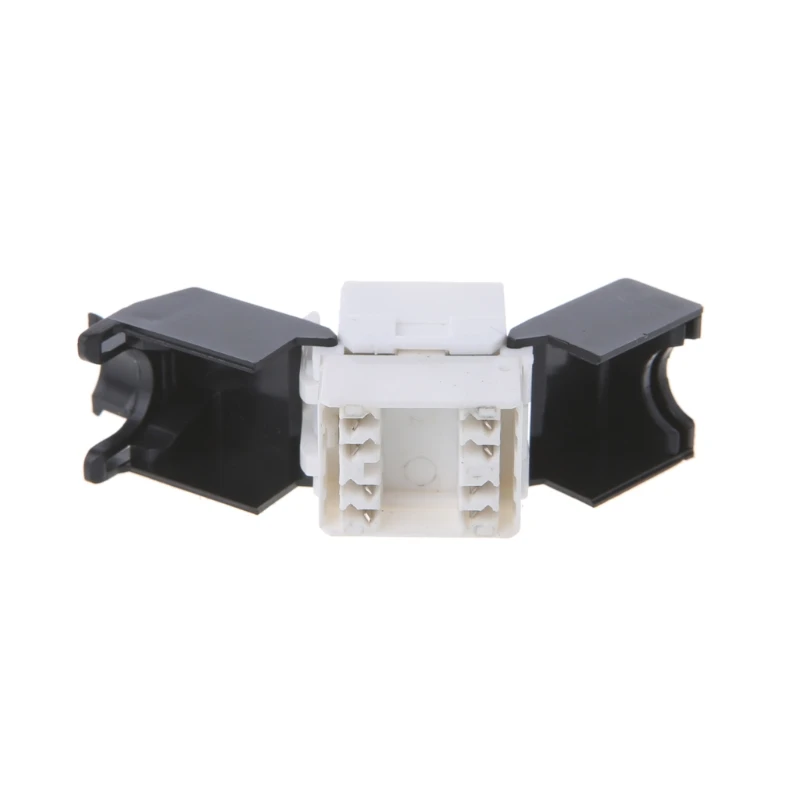 

Gigabit RJ45 CAT6 Keystone Jacks Modules Tool-free Connection Cable adapter