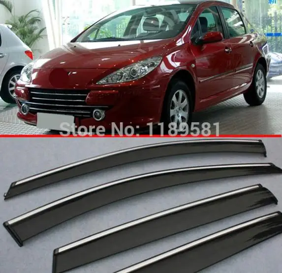 Ветрозащитный козырек для Peugeot 307 hatchback(5DR)|window wind deflectors|wind deflectordeflector vent |