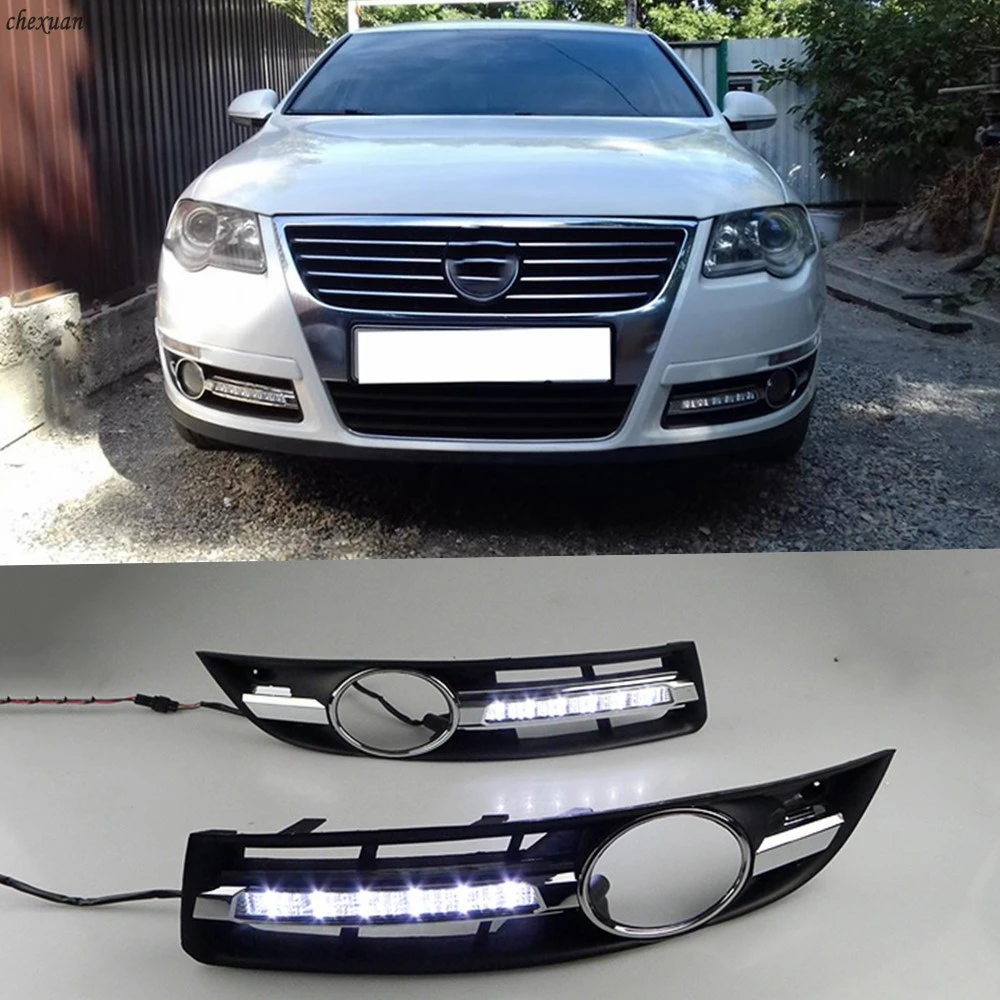 CSCSNL 1 комплект светодиодный льные светодиодные дневные хосветильник для Volkswagen VW