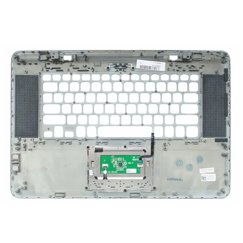 GZEELE новая подставка для рук для DELL XPS 15Z L511Z устройство с клавиатурой US ободок верхняя крышка с Верхняя панель с тачпэдом корпус серебристого цвета 00XN7R