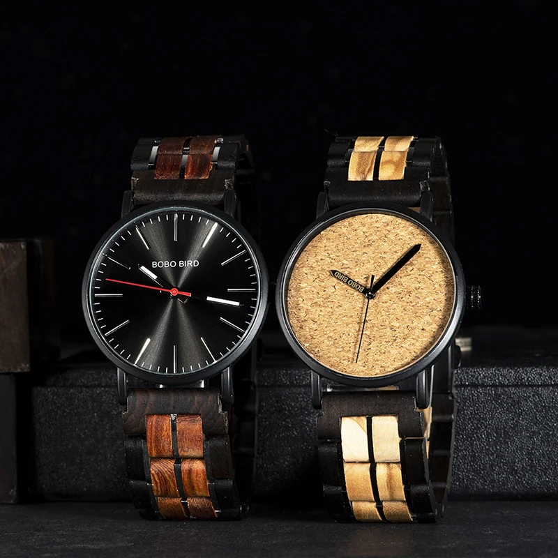 Relogio Masculino BOBO BIRD Wood часы мужские металлические Мужские кварцевые Роскошные