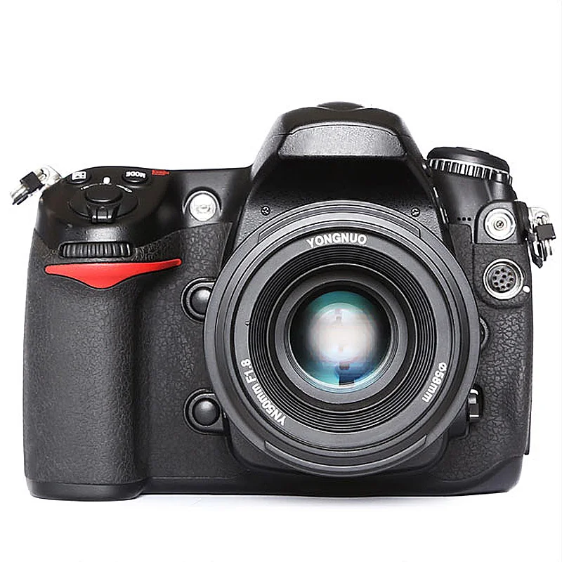 Yongnuo YN50mm F1.8N Большая диафрагма Автофокус AF объектив для Nikon DSLR камеры используется