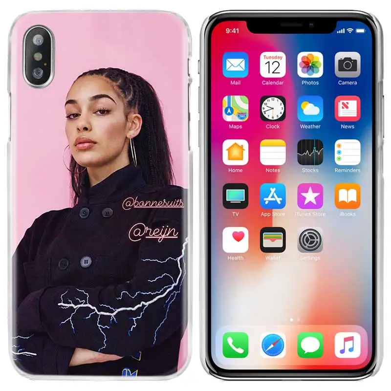 09 Jorja Smith Case Cover Clear Hard PC for iPhone XS Max XR 7 8 6 6s Plus X 5 5s SE 5C 4 4S - Цвет: 09