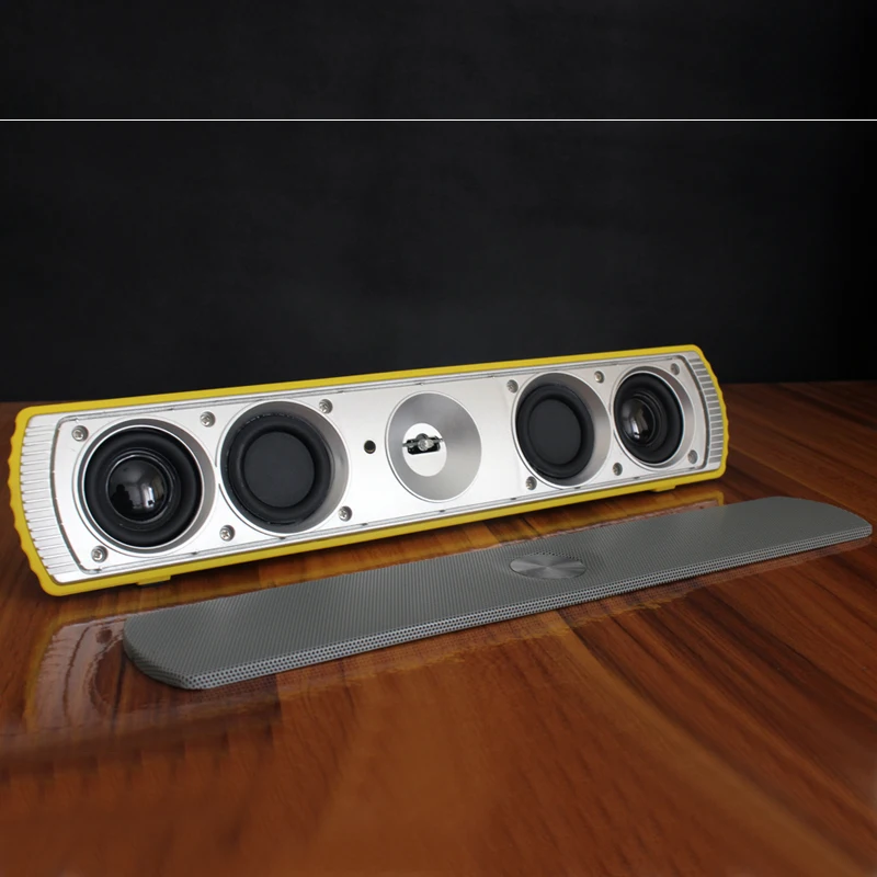Maiha Портативный Беспроводной Bluetooth стерео Динамик TF AUX USB FM Радио со встроенным
