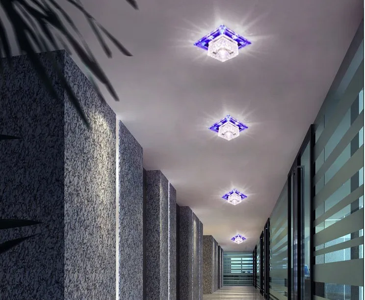 Светодиодный потолочный светильник из нержавеющей стали 5 Вт|lamp for home|room ceiling