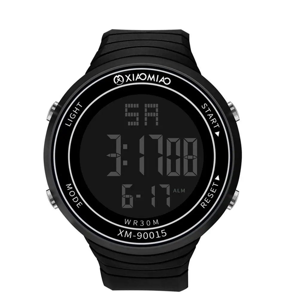 Светящиеся модные женские часы спортивные роскошные montre femme простые водонепроницаемые электронные парные цифровые часы reloj mujer F4 - Цвет: A