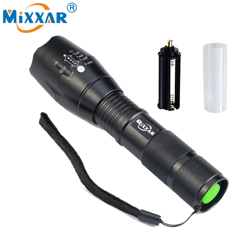 Портативный светодиодный фонарик ZK10 mixxar Q250 T6 Прямая поставка фонарь для кемпинга
