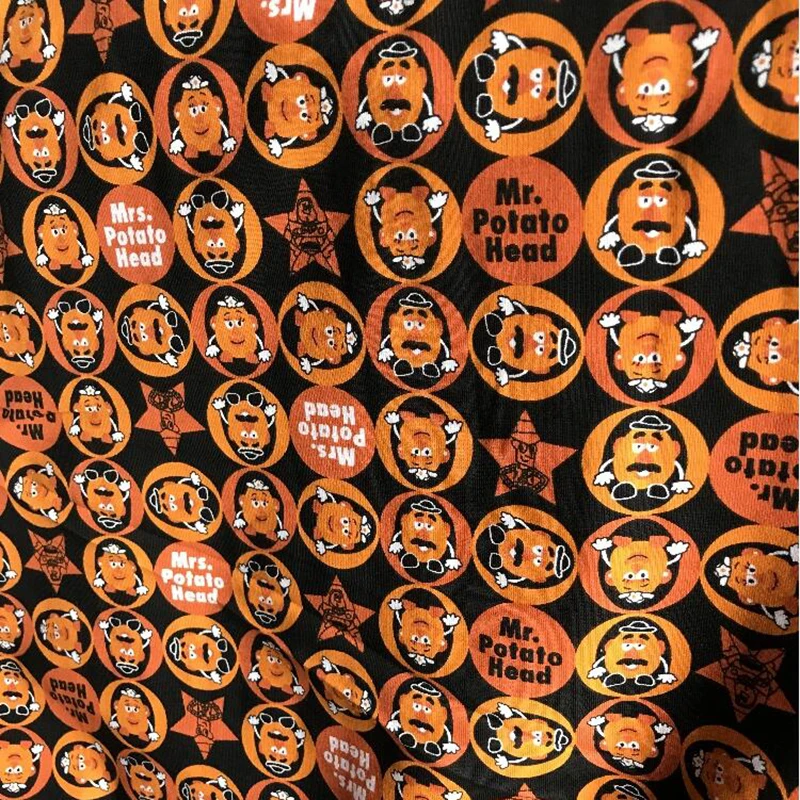 Хорошо тянущийся хлопок/лайкра трикотажная ткань Европейский/американский