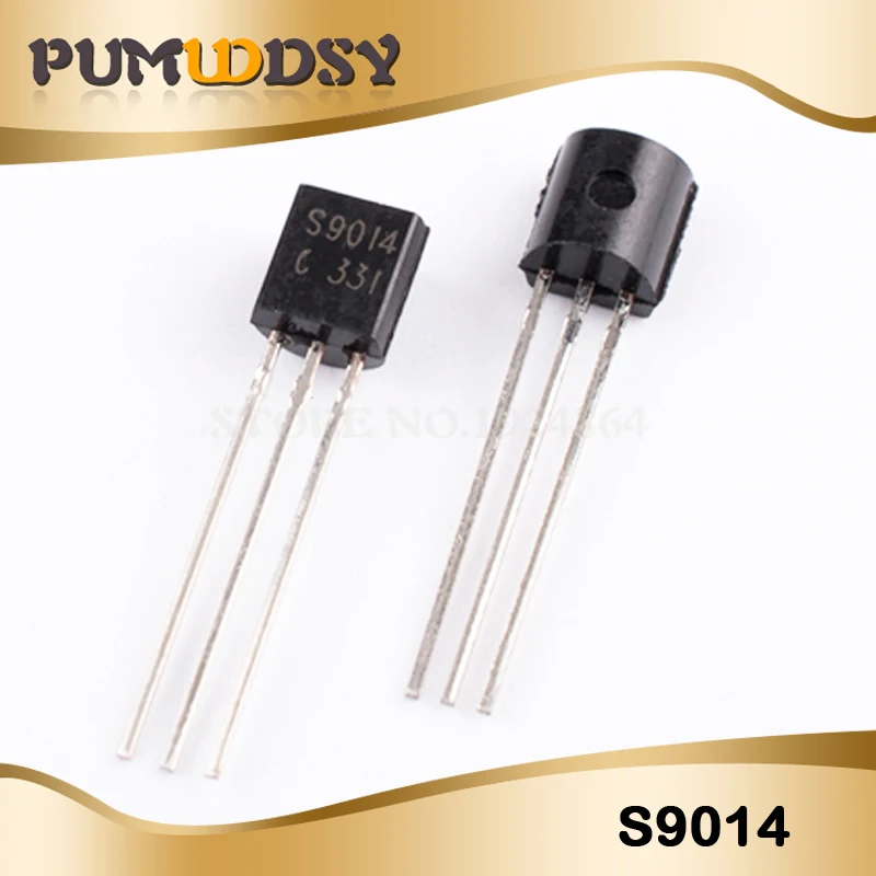100 шт. S9012 S9013 S9014 S9015 S9018 TO-92 9012 9013 9014 9015 9018 TO92 транзисторный Триод IC - Цвет: S9014