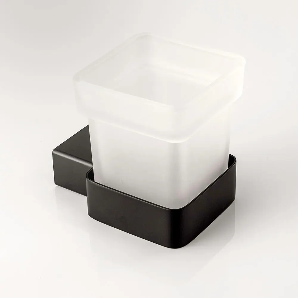 2018 Гальванизированный одиночный держатель для зубной щетки стеклянные чашки