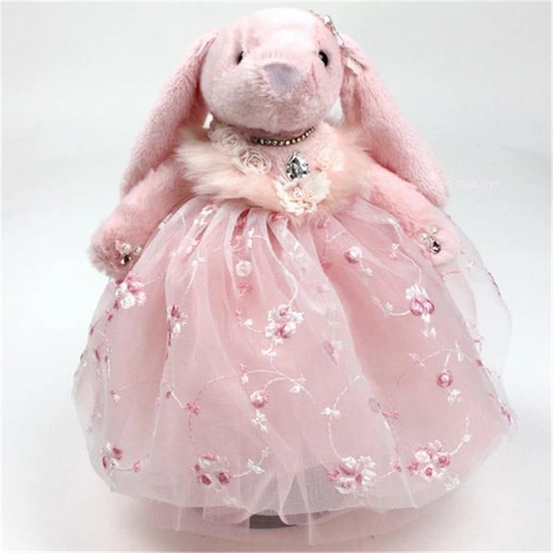 4 цвета новые милые плюшевые игрушки кролик Куклы Дети мягкая плюшевая игрушка