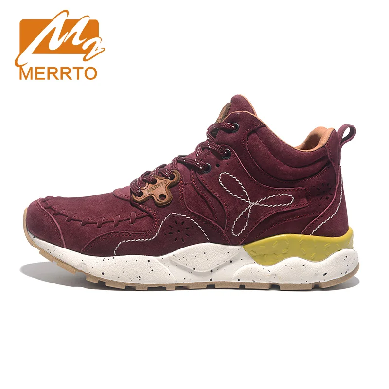 Merrto дышащая Для женщин Треккинговые ботинки легкие удобные фирменные кроссовки