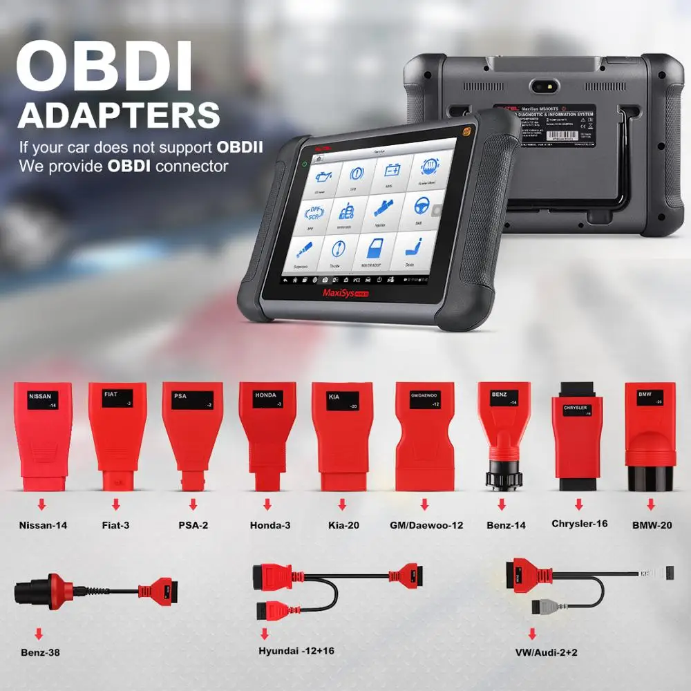 Autel MaxiSys MS906TS OBD2 сканер диагностический инструмент TPMS программирующий ECU