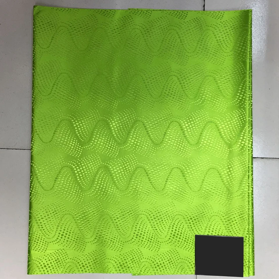 Золотая нигерийская желе/головной убор ткань Африканская желе обертка