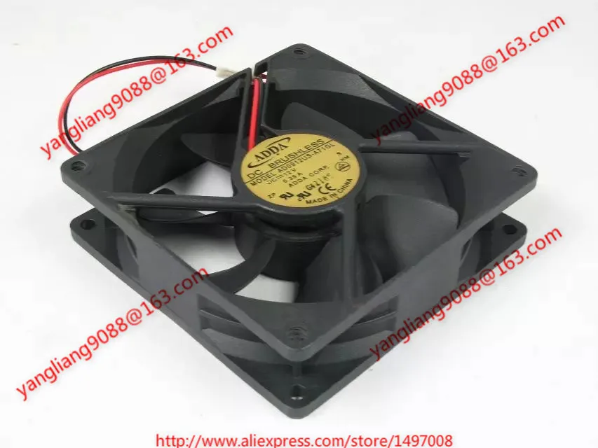 Охлаждающий вентилятор для сервера ADDA AD0912US A71GL DC 12 В 0 39a 90x90x25 мм|square fan|server fandc fan 12v |