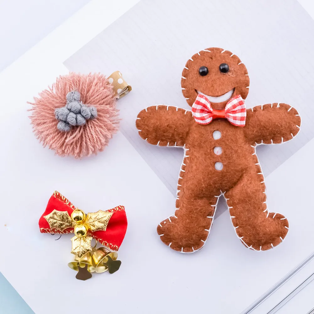 2019 детские модные бренды Детские младенческие девочки рождественские бант для