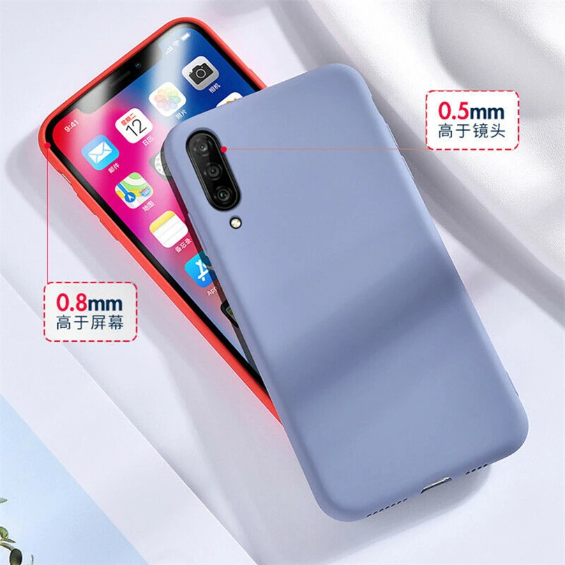 Soft Case For Samsung Galaxy A40 A50 A60 A70 A10 A20 A30 M30 M20 M10 Cases Shockproof Silicone TPU Back Cover | Мобильные телефоны