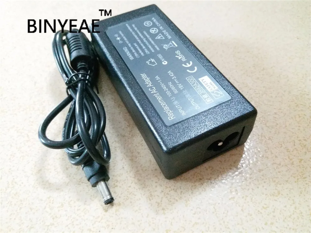 

19V 3.42A 65W AC DC Adapter Battery Charger For Medion Akoya E7214 E6418 E7416T S4201 S4213 Laptop Free Shopping