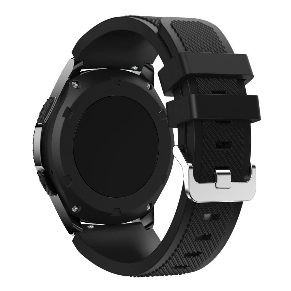 02 Gear S3 Frontier ремешок для samsung Galaxy watch 46 мм ремешок 22 мм силиконовый ремешок для часов браслет huawei часы GT ремешок S 3 Классический 46 - Цвет ремешка: 02