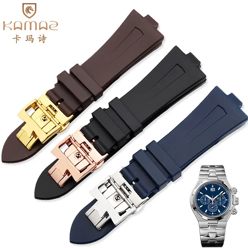 Мягкий силиконовый ремешок для Jiangshi Danton cross the sea watch с черной коричневой