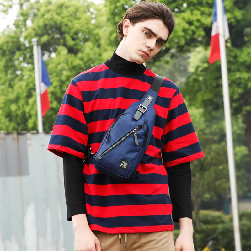Для мужчин сумки на плечо Crossbody Груди Мешок мужской Оксфорд сумка для путешествий
