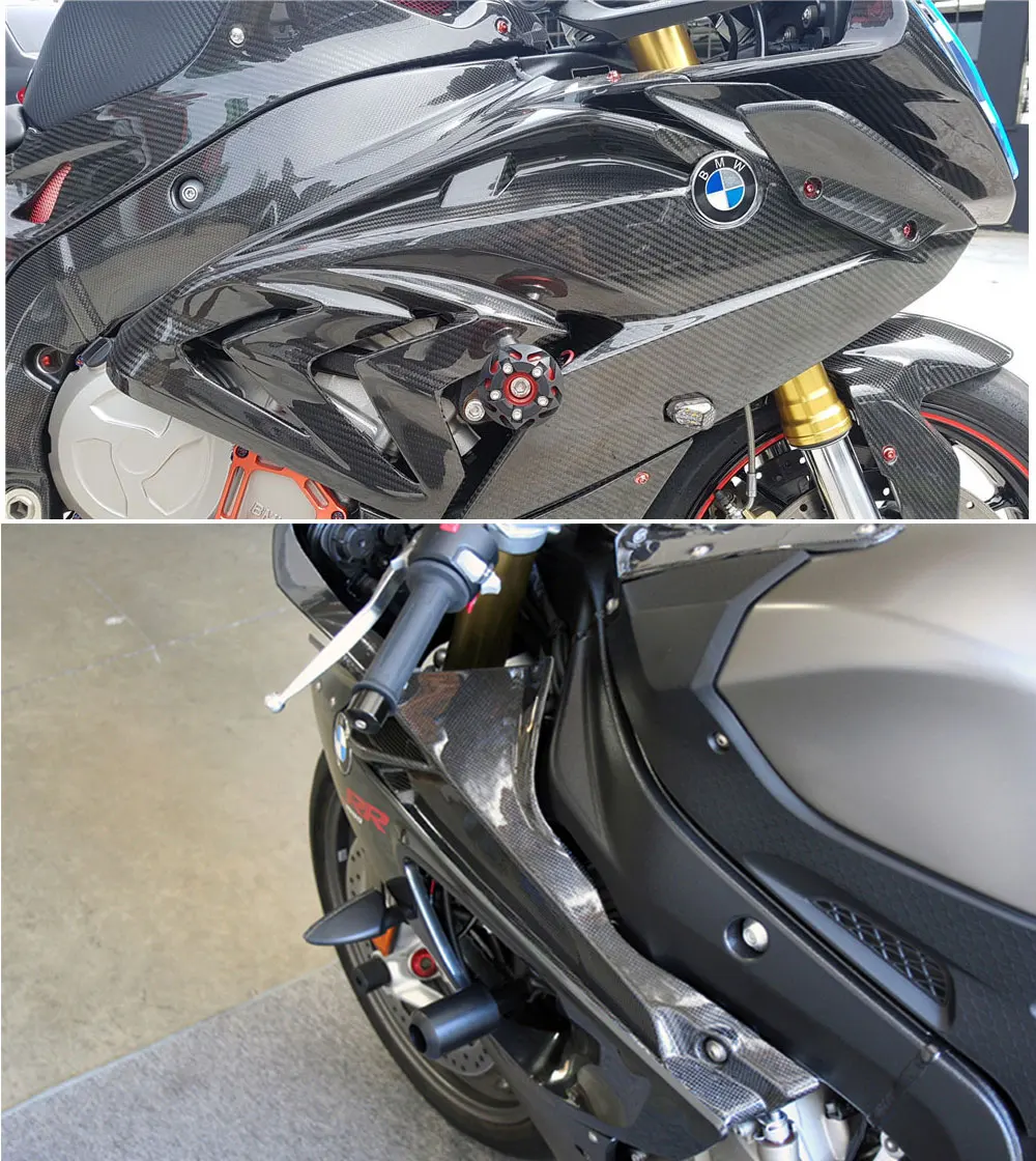 

For S1000RR 2015 2016 2017 2018 Left Right Carbon Fiber Tank Side Panel Fairing Kits Cover for S1000RR