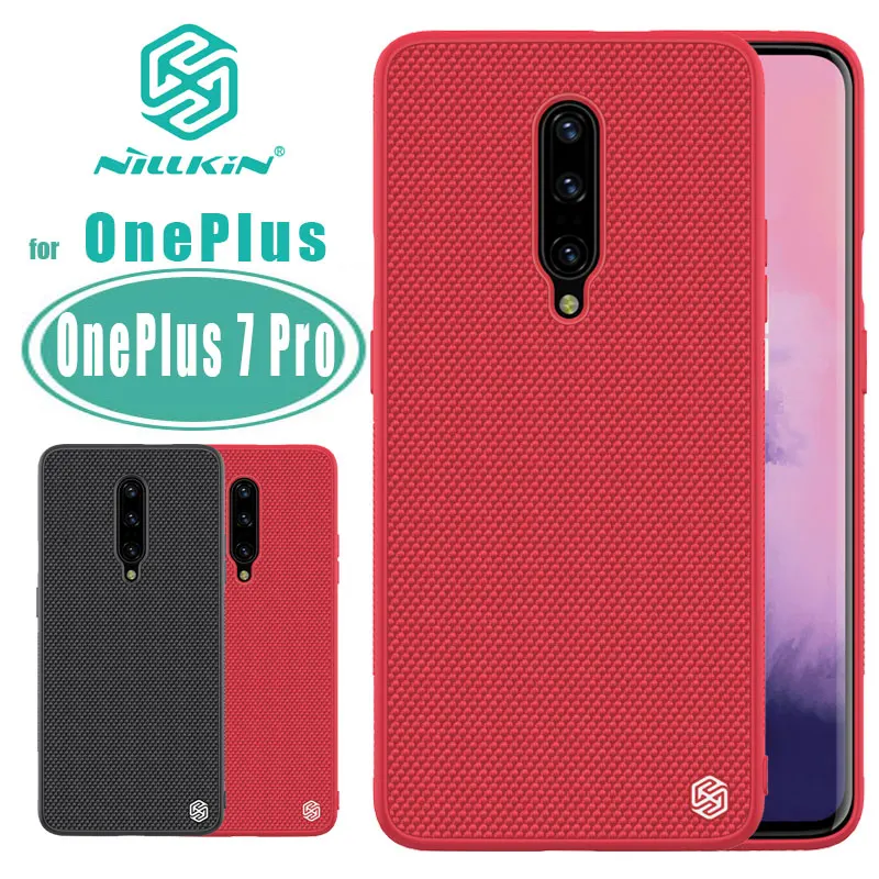 Для OnePlus 7 Pro чехол-накладка global OnePlus 7 Pro задняя крышка текстурированный защитный чехол для OnePlus 7 Pro Nillkin чехол