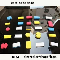 10pcs/pack sponge pad  7*5*1.5cm nano ceramic coating sponge applicator