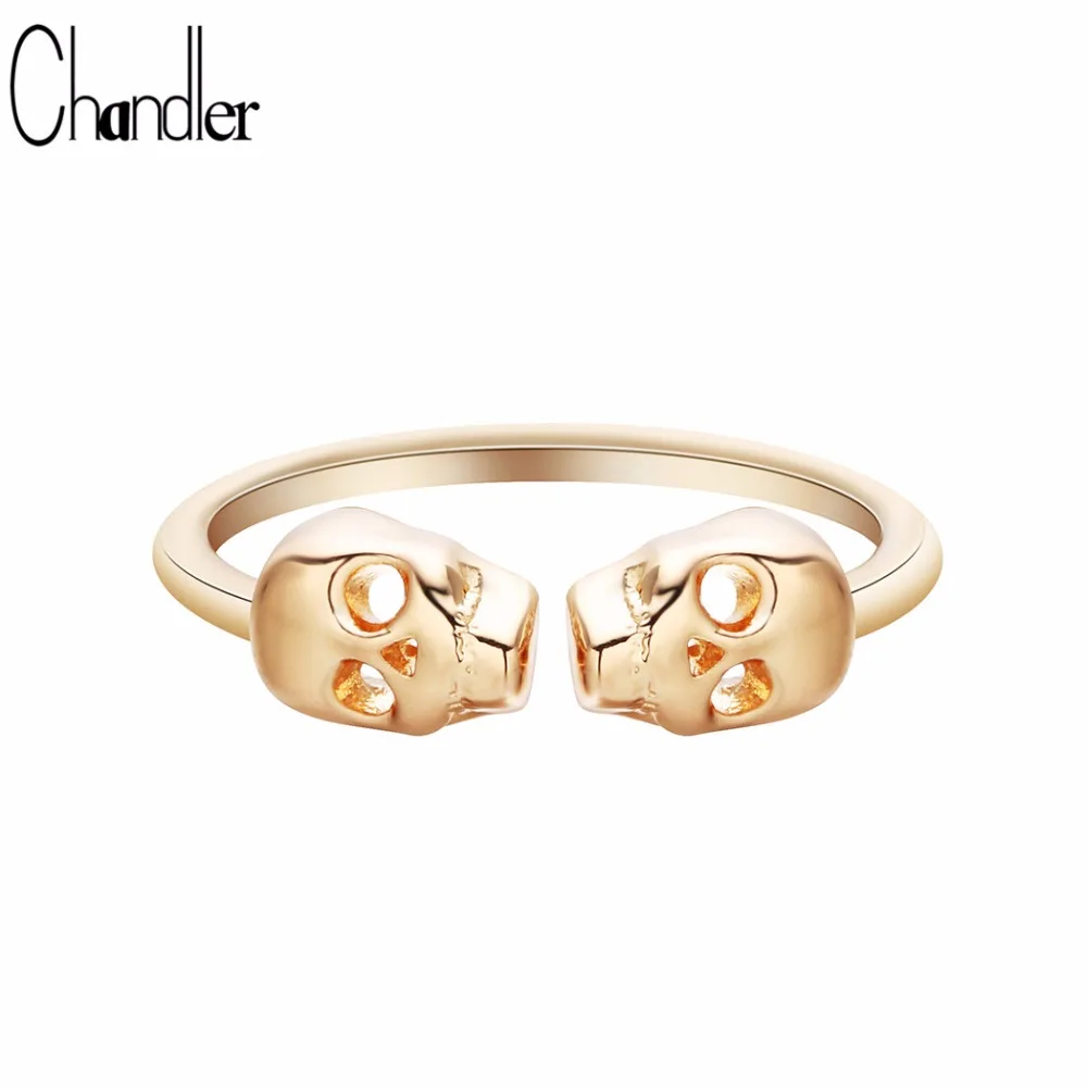 1 шт. женское кольцо с черепами в готическом стиле|Кольца| |