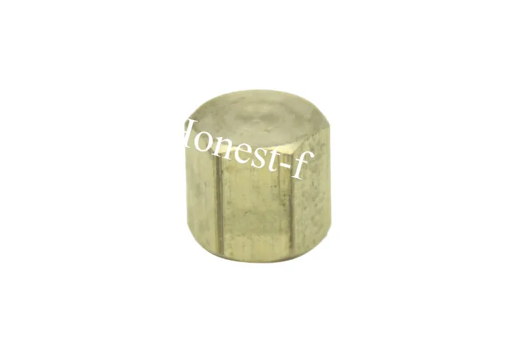 

Lead Free Brass Pipe Cap Fittings 1/8" Female NPT Air Fuel Water