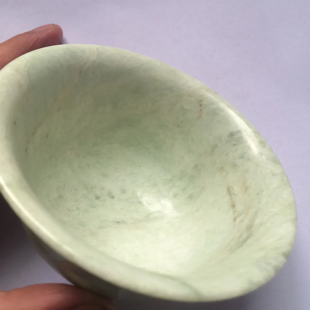 

China can collect can use beautiful jade bowl of arts and crafts Family decoration