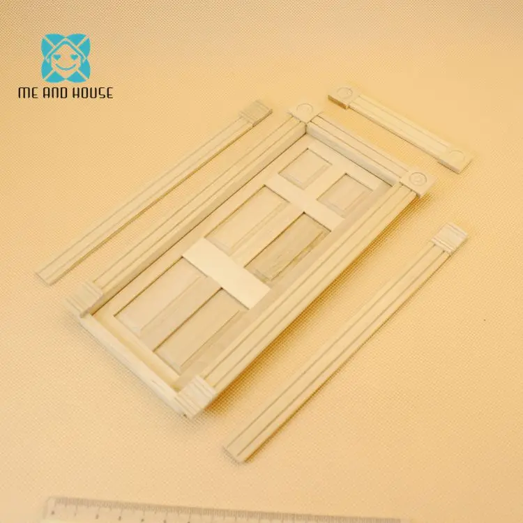 Кукольный домик DIY дверь миниатюрные куклы Квадратные аксессуары для деревянной