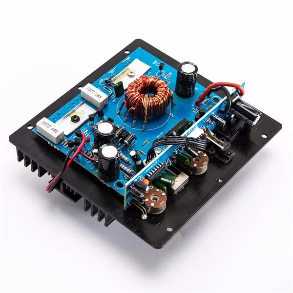 LEORY 100 W DC 12 V автомобильный стерео аудио усилитель плата питания корпус из