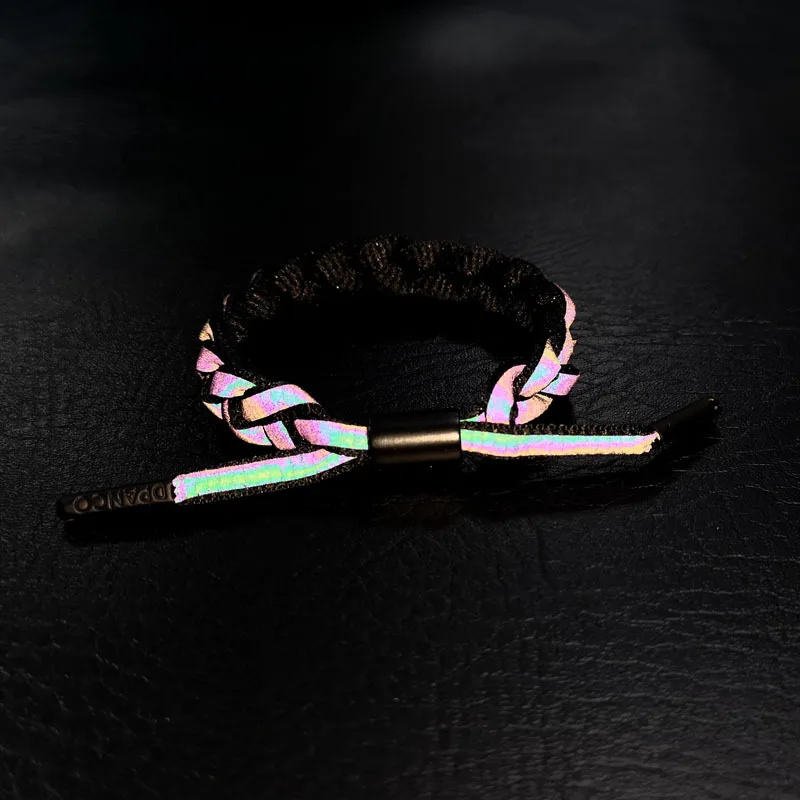 Голографическая светоотражающая лента 3M Ins маленький лев браслет TikTok с одной и