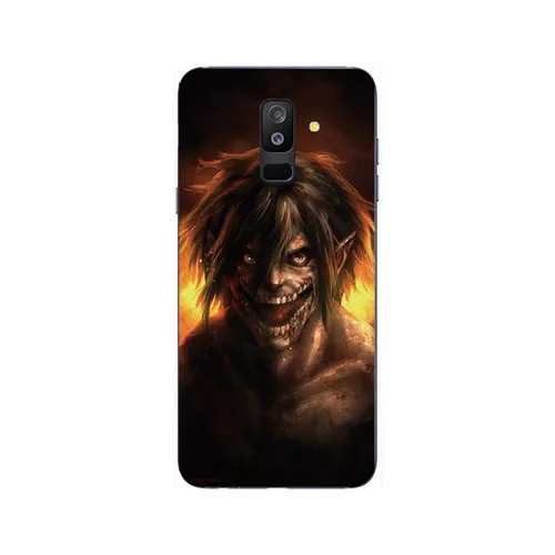 Чехол с рисунком из аниме атака на Титанов для Samsung Galaxy Note 8 9 S8 S9 A6 A7 A8 A9 Plus 2018 |