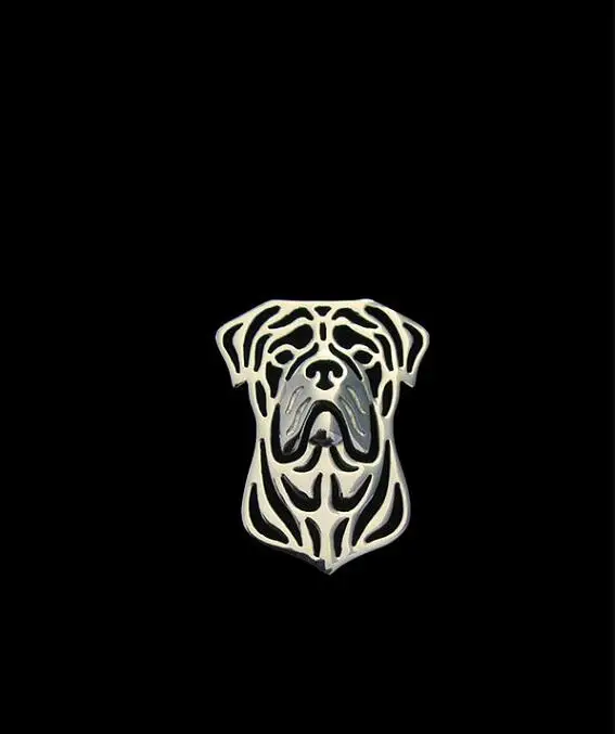 Newest Unique Handmade Bull Mastiff Brooch Dog Jewelry Pet Lovers Gift Idea | Украшения и аксессуары