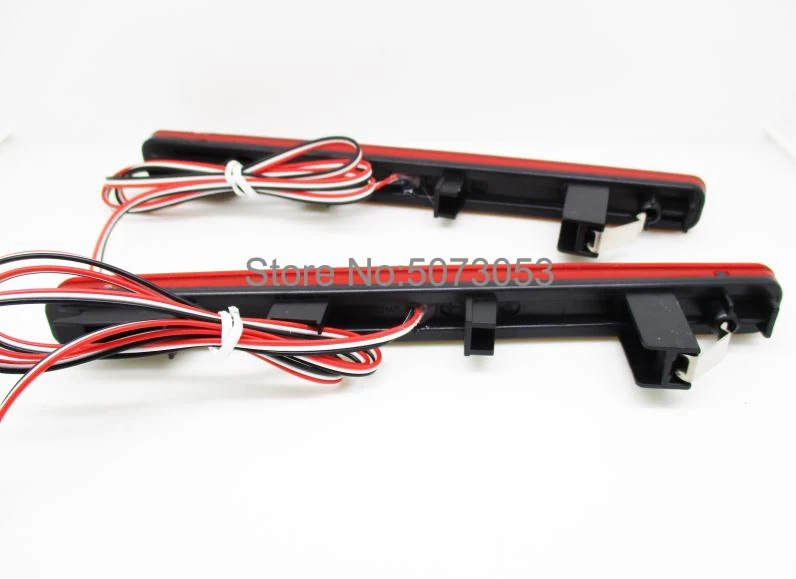 Белый/черный объектив светодиодный задний бампер отражатель стоп-сигнал для TSX